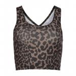 Женский спортивный топ Lascana Active, бежевый - фото