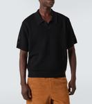 Свитер-поло открытой вязки Frame, черный - фото 3