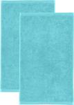 Гостевое полотенце Erwin Müller 2er-Pack 155414, 30x1x50 см, бирюзовый - фото