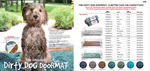 Дверной коврик для собак Dog Gone Smart Dirty Dog M Синий Dog Gone Smart, цвет синий - фото 5
