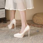 Туфли женские на высоком каблуке Zubumei, черный - фото 9