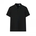 FILA Синяя поло мужская Black - фото 2