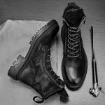 Мужские ботинки Cahhrrn X Martin Boot Men Beige Voguhomme - фото 7