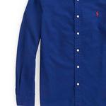 Велюровая рубашка Polo Ralph Lauren, синий - фото 7