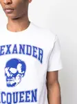 Футболка с логотипом Alexander McQueen, белый - фото 5