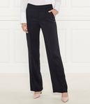 Брюки женские Marc Cain палаццо на резинке, синий - фото 3