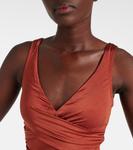 Купальник со сборками Karla Colletto, Copper - фото 4