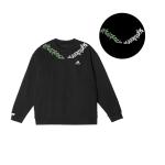 Adidas LABEL Свитшот Unisex Black Crew Neck Moderate - фото 3