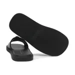 Кожаные тапочки Oscar Kurt Geiger, черный - фото 4