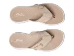 Сандалии Sunmaze Loop Clarks, Beige/White - фото 6