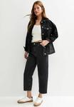 Джинсовая куртка OVERSIZED New Look, черный - фото 2