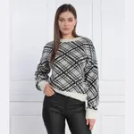 Свитер обычного кроя с добавлением шерсти Liu Jo, белый - фото 2