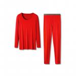 Мужской термобелье Calvin Klein, цвет 3RB - Garnet Red - фото 3