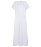 Платье-туника макси Toteme, белый - фото