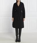 Пальто женское Liu Jo с поясом полушерстяное, черный - фото