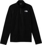 Пуловер The North Face Kids Glacier 1/4 Zip Pullover, черный - фото