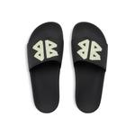 Сандалии для плавания в бассейне BALENCIAGA, черный/желтый - фото 6