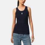 Топ Ami Paris Ami De Coeur AMIPARIS, синий - фото 3