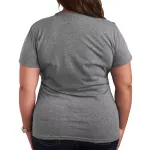 Футболка размера плюс с рисунком мандалорца Грогу Поз Star Wars, серый - фото 2