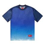 Джерси Supreme Gradient Mesh Stripe Jersey, Royal Blue - фото
