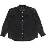 Рубашка Supreme Small Box Denim Shirt, Black - фото