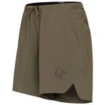 Шорты для трейлраннинга Senja Flex1 8" шорты W's Olive Night - xs Norrona - фото 3