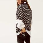 Джинсовые шорты унисекс черные MLB - фото 4