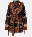 Кардиган из шерстяной смеси Dreamscape Alanui, Black/Dakar - фото