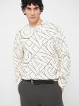 ARMANI EXCHANGE Свитшот в цвете Off White - фото 5