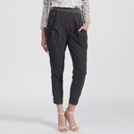 Зауженные брюки из биматериала Smart And Joy, серый - фото