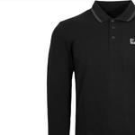 EMPORIO ARMANI Поло EA7 мужское черное - фото 7