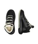 Кроссовки кожаные Emporio Armani, черный - фото 4