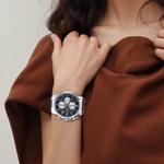 CASIO Часы Quartz Movement Stainless Steel Strap Watch Unisex Black Dial, Black Dial - фото 4