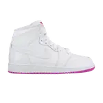 Кроссовки Air Jordan 1 Mid GS 'Fuchsia', белый - фото