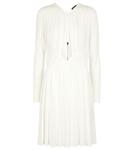 Платье из крепа с вырезом Tom Ford, Chalk - фото