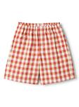 Клетчатые шорты Il Gufo, красный - фото