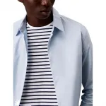 Рубашка Calvin Klein Solid Stretch Slim Fit, синий - фото 3