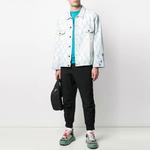 Мужская джинсовая куртка Off-White, голубой - фото 2