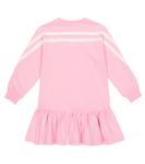 Платье из джерси с декором от Disney Monnalisa, Rosa Cipria - фото 4