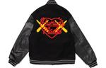 Бейсбольная куртка X KAWS Co-branded Series унисекс черного цвета Human Made - фото 2