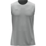 Рубашка без рукавов однотонная Jako, цвет hellgrau - фото