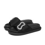 Шлепанцы женские Golden Silk Rabbit, черный - фото 2