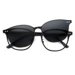 CYXUS Солнцезащитные очки Unisex, Black Frame with Gray Lens T01 - фото 2