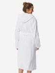Длинный халат SCHIESSER Essentials, белый - фото 3