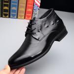 Черные туфли LUOMAIKE для мужчин - фото 2