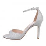 Сандалии Ital Design High Heel Sandalette, серебряный - фото