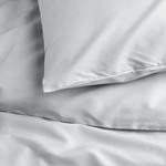 Комплект постельного белья, 3 предмета, серый, 240х220/80х80 см, PILTANDVINGE IKEA - фото 4