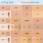 Пудра-основа HY-GLAM NATASHA DENONA, Y8-9 (medium yellow) - фото 4