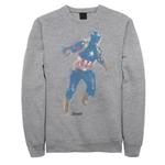 Мужской свитшот с аэрозольной краской «Марвел Мстители: Финал Капитан Америка» Licensed Character - фото