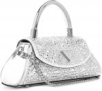 Сумка Beauvoir с верхней ручкой GUESS, Silver - фото 3
